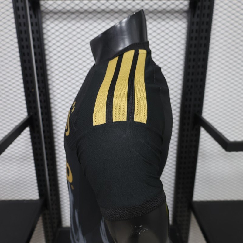 Player Version 26/27 Juventus Black & Gold with Flame Pattern Special Edition Jersey