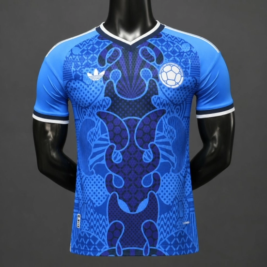 Player Version 2026 Colombia Special Edition Blue Jersey