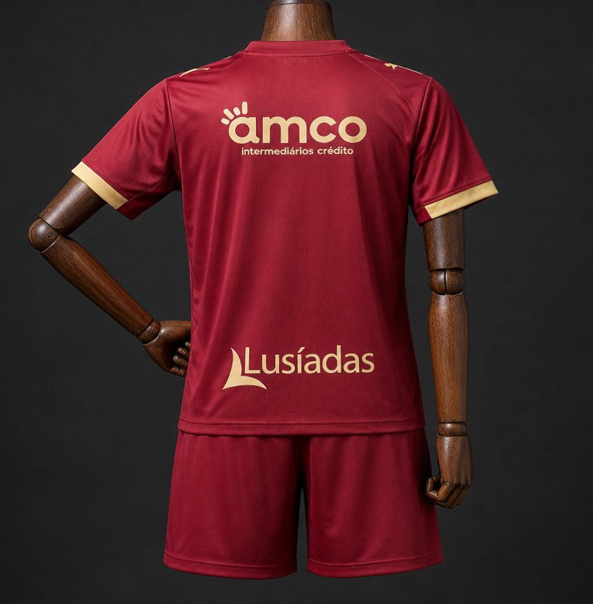 26/27 Braga Away Wine Jersey