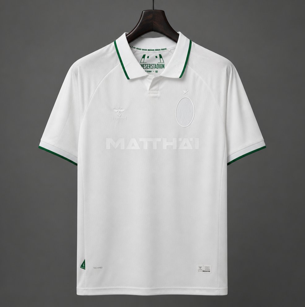 26/27 SV Werder Bremen 100th Anniversary White Jersey