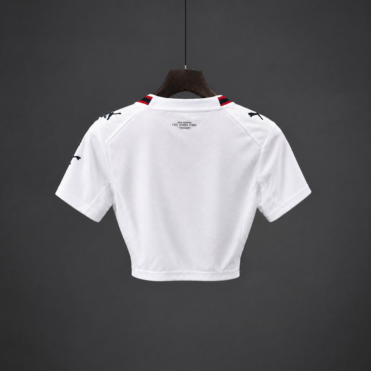 26/27 AC Milan Away White Women Crop Jersey
