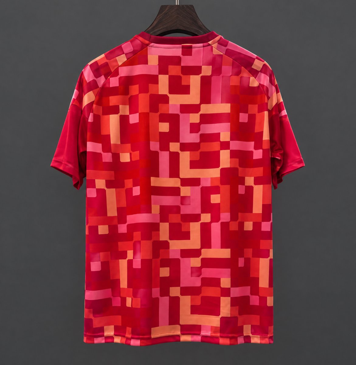 26/27 Sevilla Training Red Digital Pixel Pattern Jersey