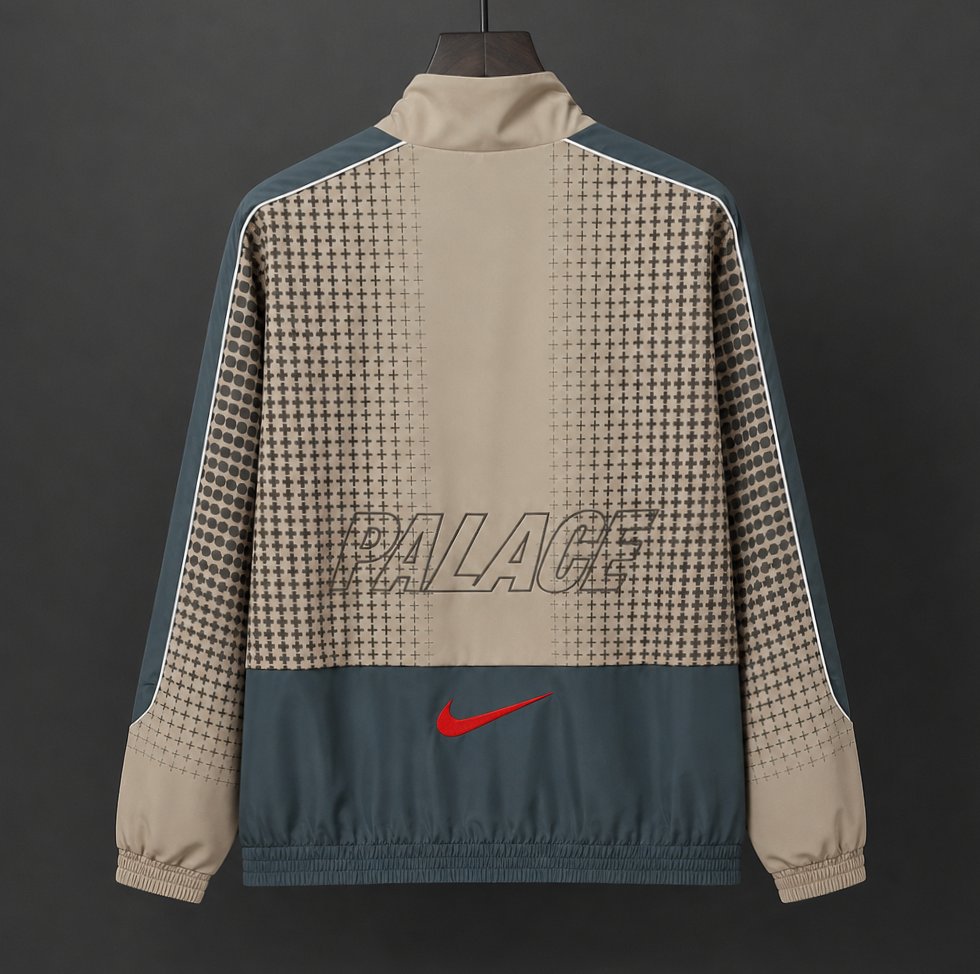 2026 England x Palace Training Khaki Grey Track Jacket