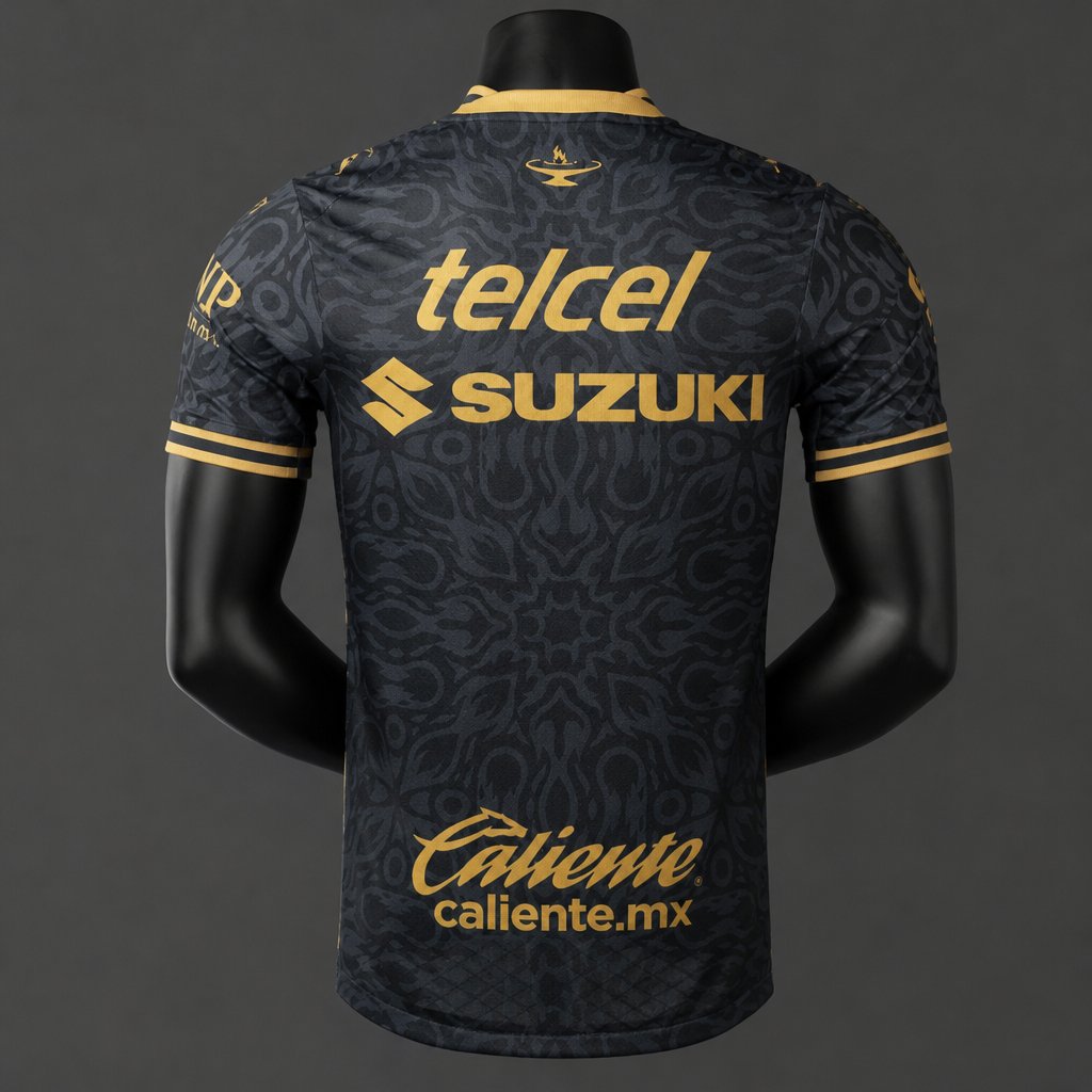 Player Version 26/27 Pumas UNAM Away Black Jersey