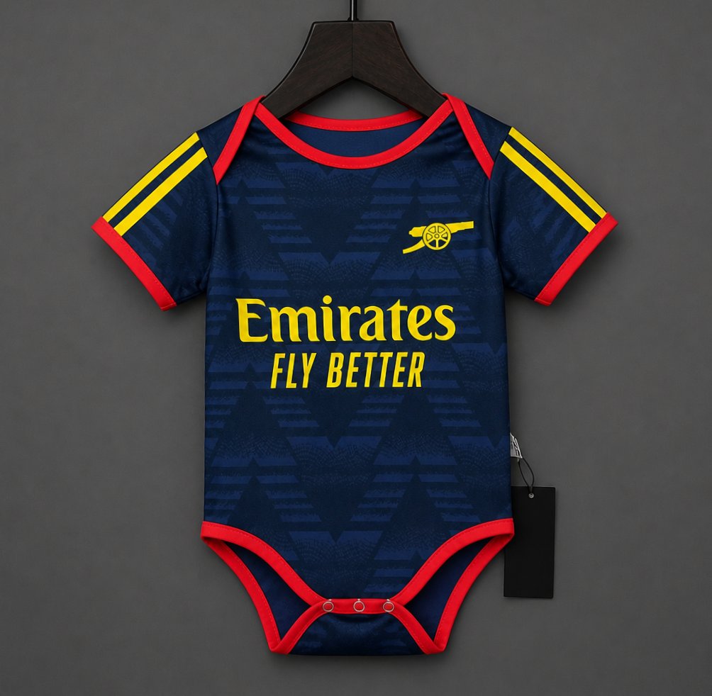 26/27 Arsenal Away Blue Baby Romper Jersey